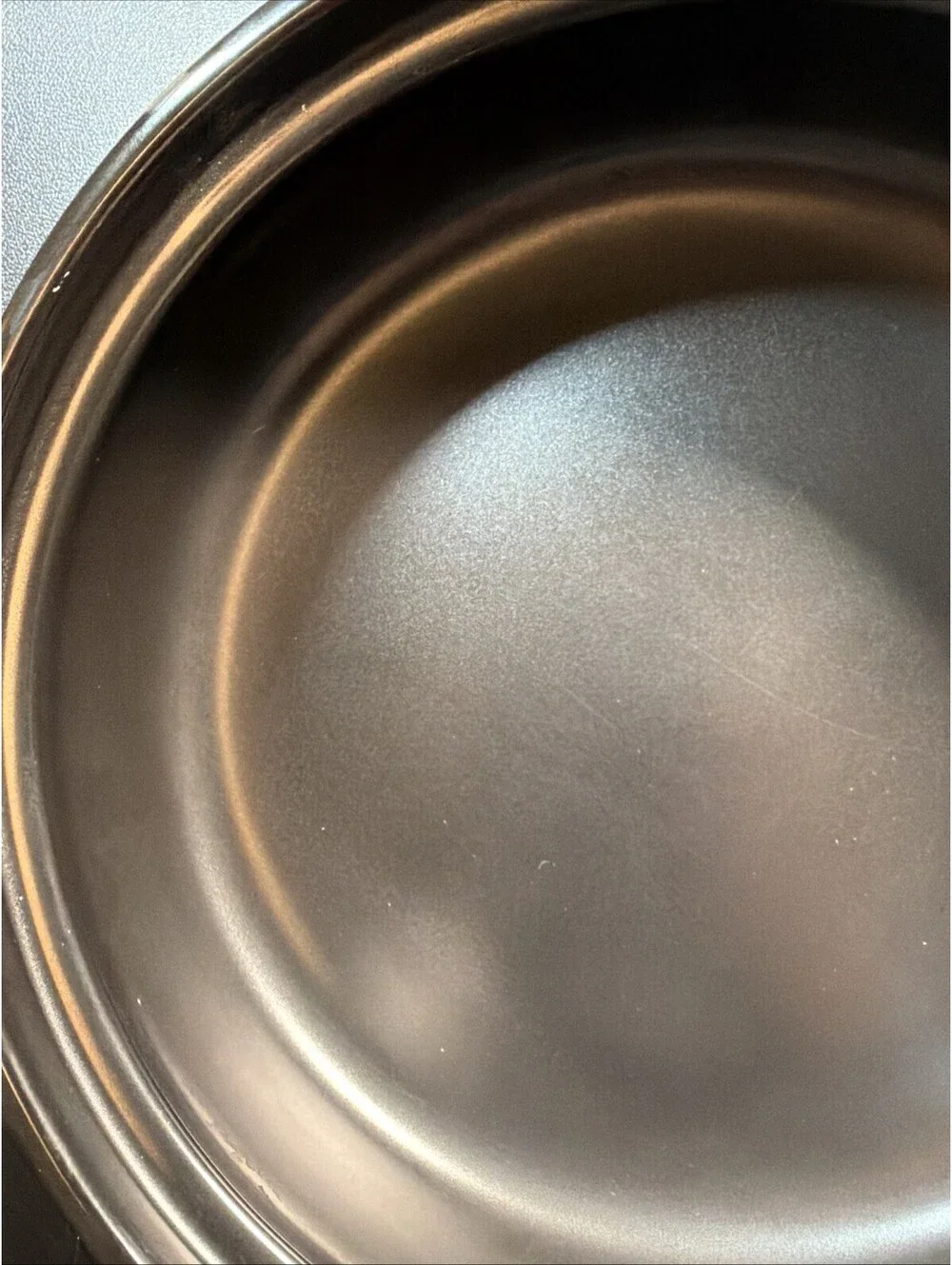 Pampered Chef Rockcrok 2.5 Qt 2.35L Everyday Pan Black Korea Retired Cookware